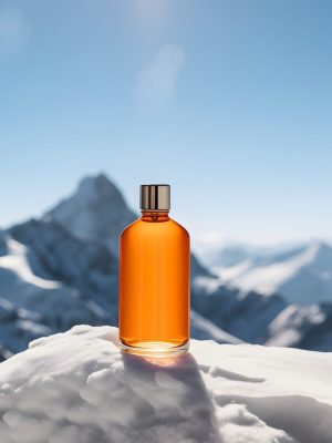 perfume bottle snow mountain 8305508